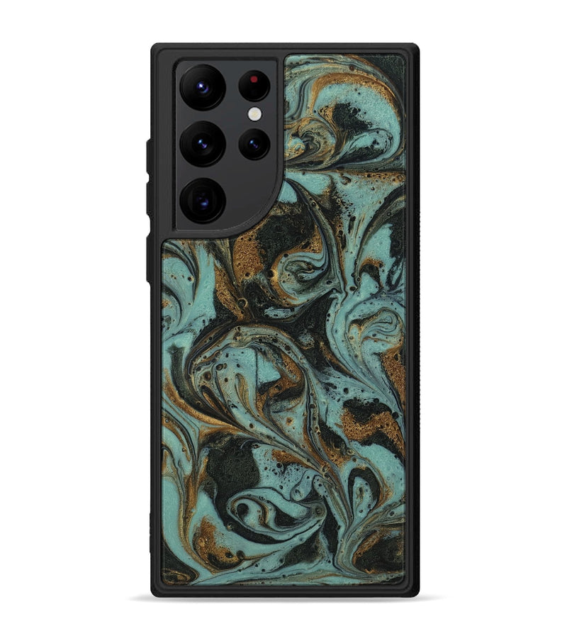 Galaxy S22 Ultra ResinArt Phone Case - Haskell (Green, 819059)