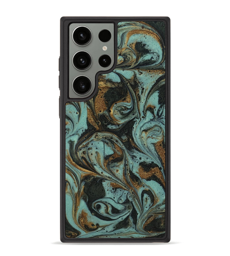 Galaxy S23 Ultra ResinArt Phone Case - Haskell (Green, 819059)