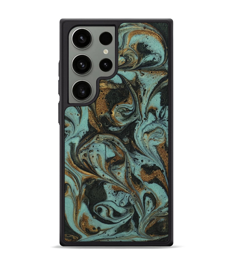 Galaxy S24 Ultra ResinArt Phone Case - Haskell (Green, 819059)
