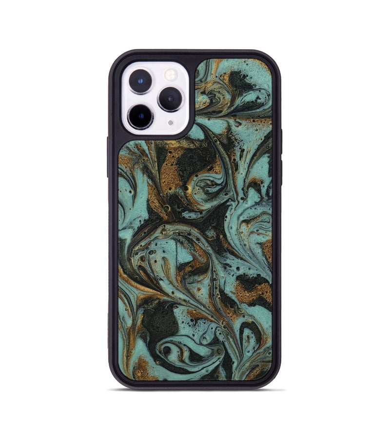 iPhone 11 Pro ResinArt Phone Case - Haskell (Green, 819059)