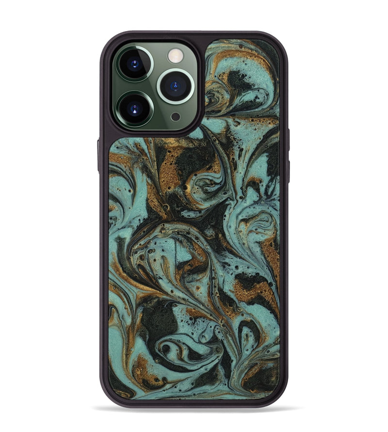 iPhone 13 Pro Max ResinArt Phone Case - Haskell (Green, 819059)