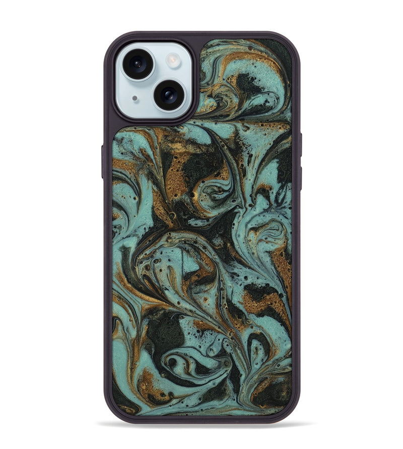 iPhone 15 Plus ResinArt Phone Case - Haskell (Green, 819059)