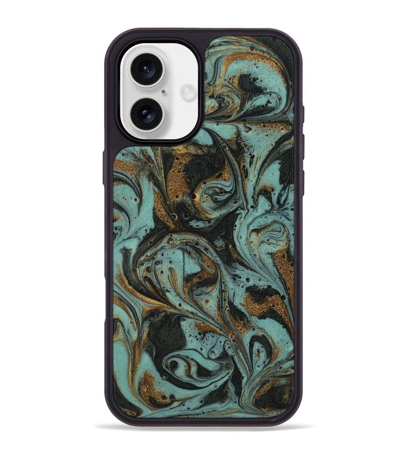 iPhone 16 Plus ResinArt Phone Case - Haskell (Green, 819059)