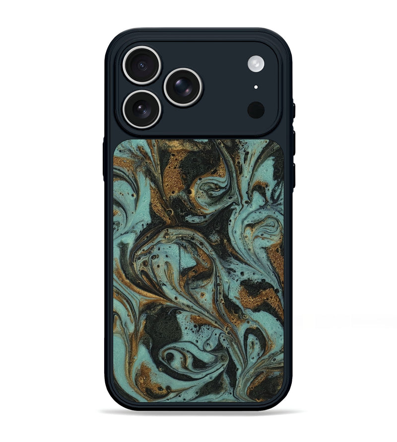 iPhone 17 Pro Max ResinArt Phone Case - Haskell (Green, 819059)
