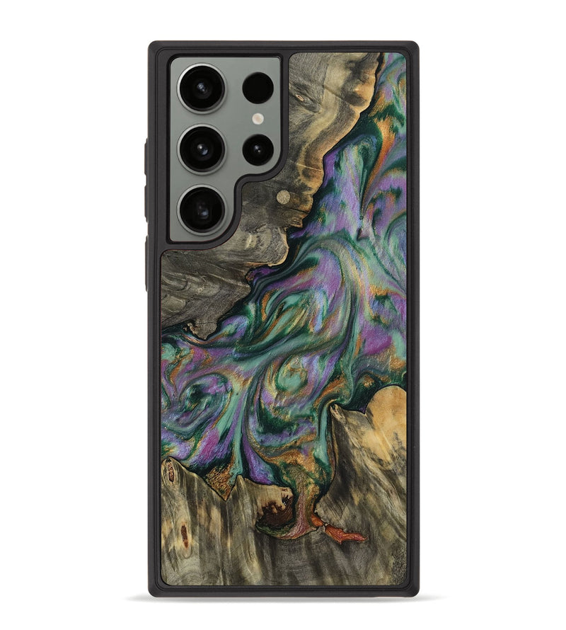Galaxy S23 Ultra Wood Phone Case - Cheryle (Green, 819062)