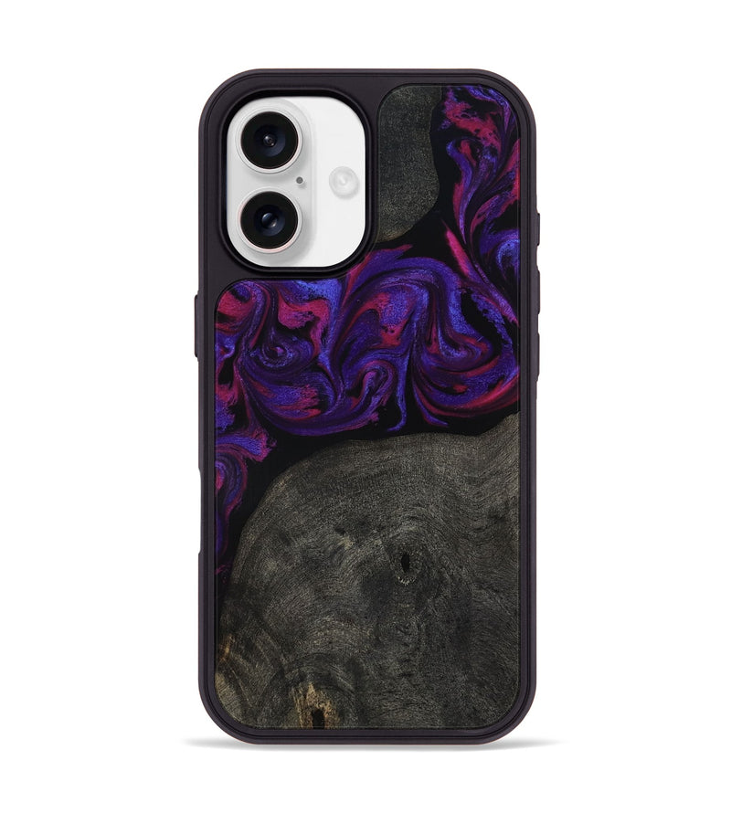 iPhone 17 Wood Phone Case - Breann (Purple, 819067)