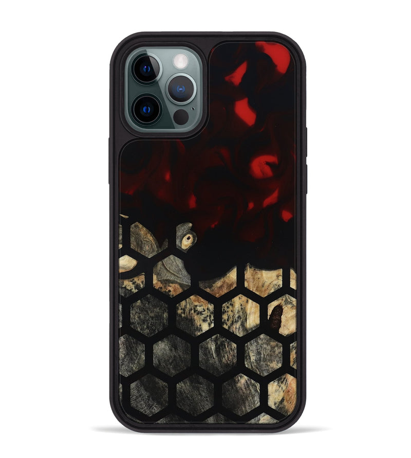 iPhone 12 Pro Max Wood Phone Case - Carlie (Pattern, 819083)