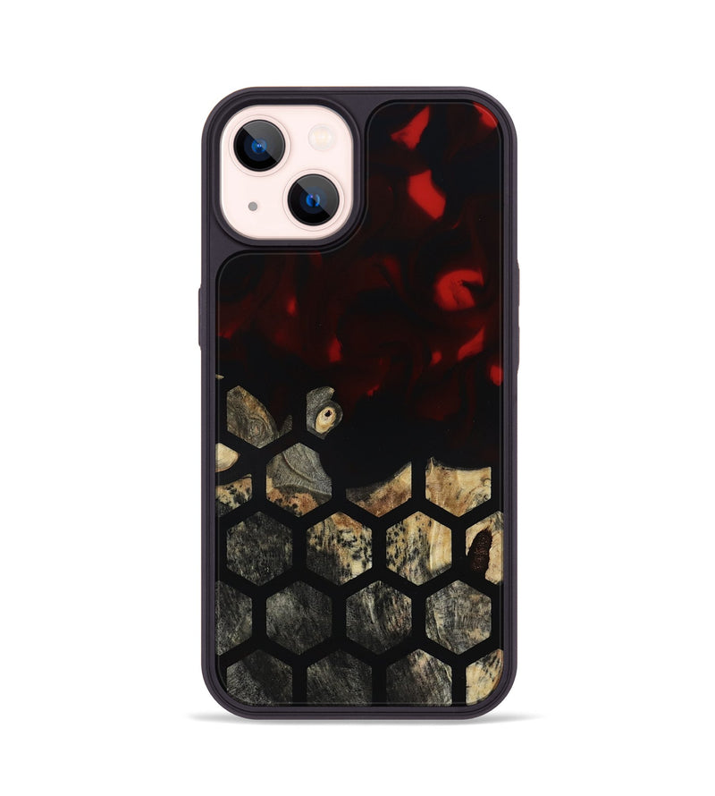 iPhone 14 Wood Phone Case - Carlie (Pattern, 819083)