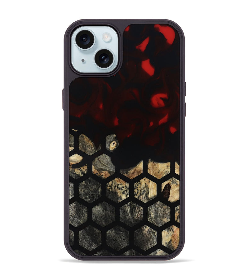 iPhone 15 Plus Wood Phone Case - Carlie (Pattern, 819083)