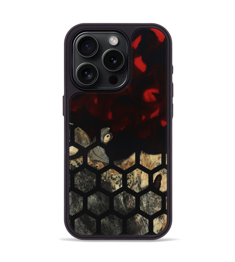 iPhone 15 Pro Wood Phone Case - Carlie (Pattern, 819083)