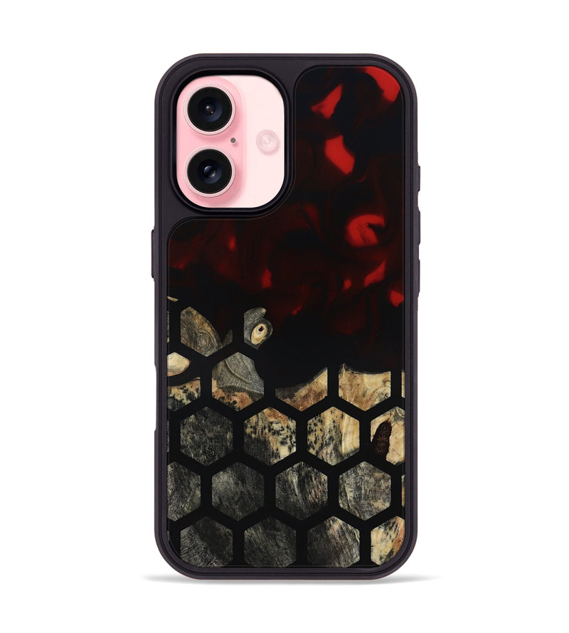 iPhone 16 Wood Phone Case - Carlie (Pattern, 819083)