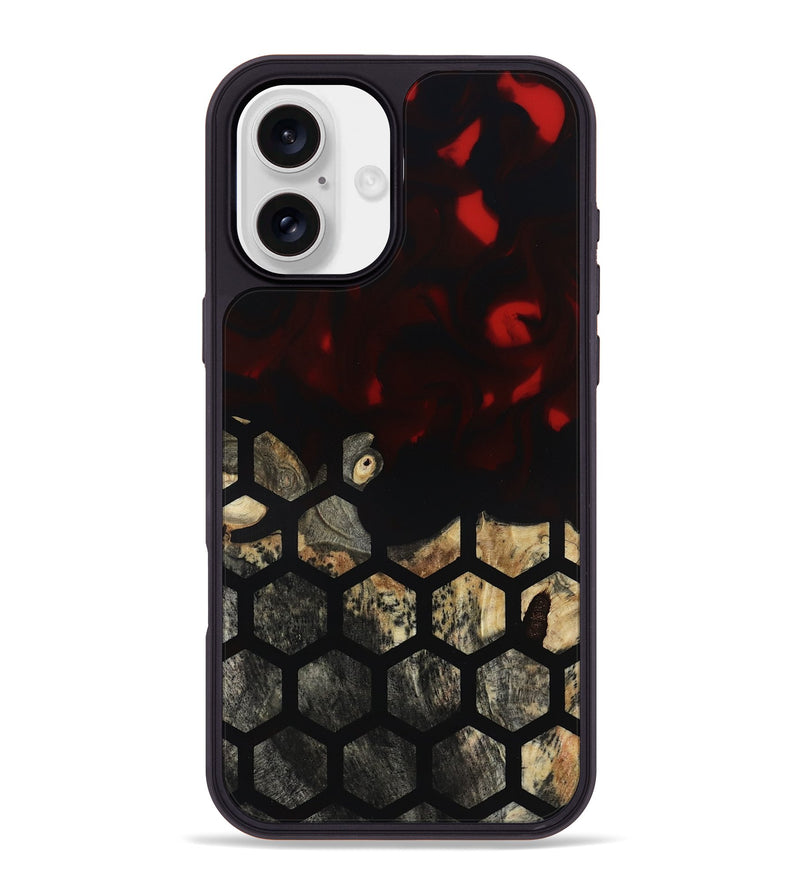 iPhone 16 Plus Wood Phone Case - Carlie (Pattern, 819083)
