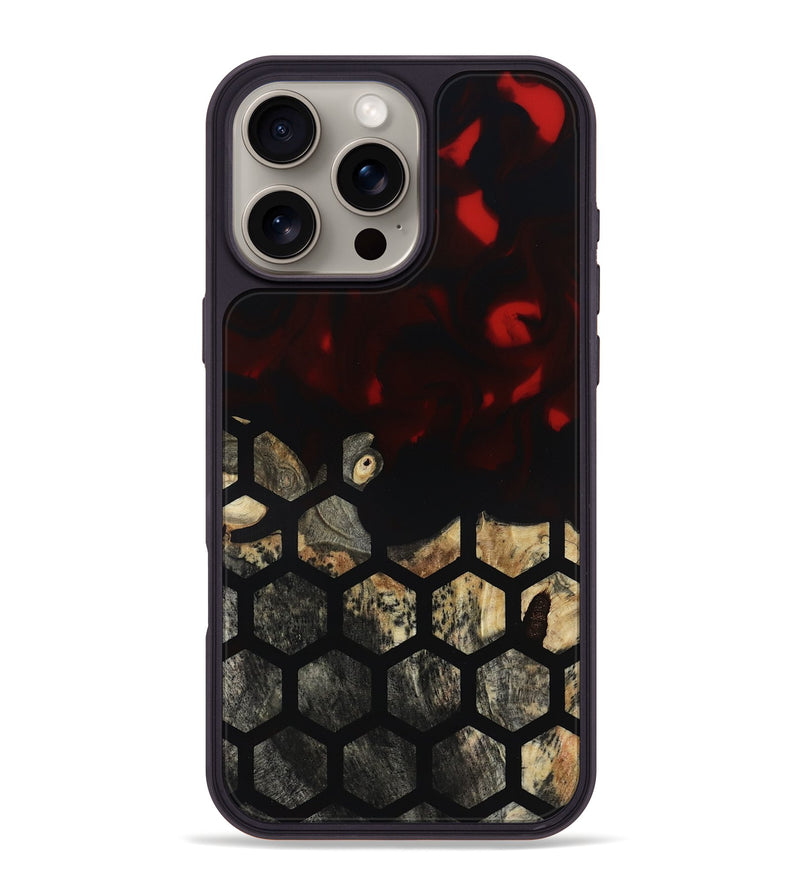 iPhone 16 Pro Max Wood Phone Case - Carlie (Pattern, 819083)