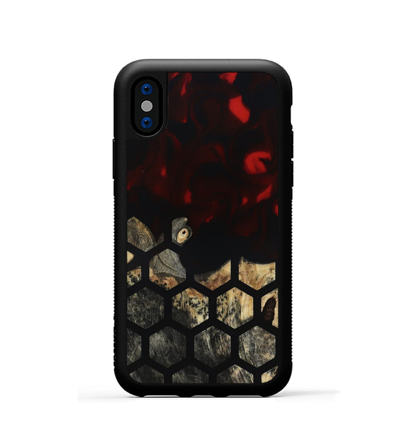 iPhone Xs Wood Phone Case - Carlie (Pattern, 819083)