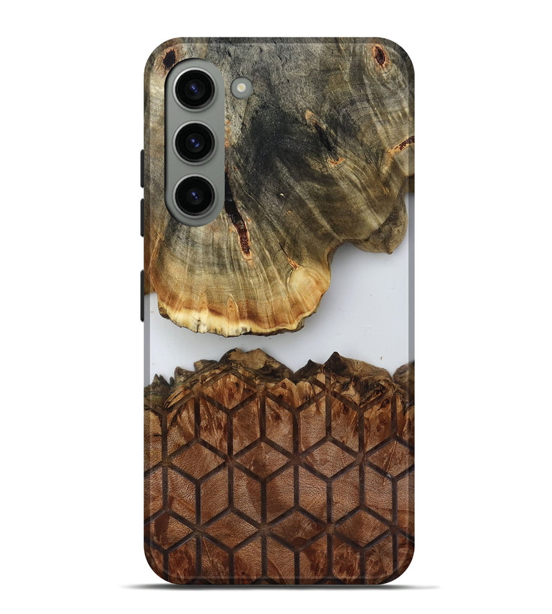 Galaxy S23 Plus Wood Live Edge Phone Case - Rodolfo (Clear, 819085)