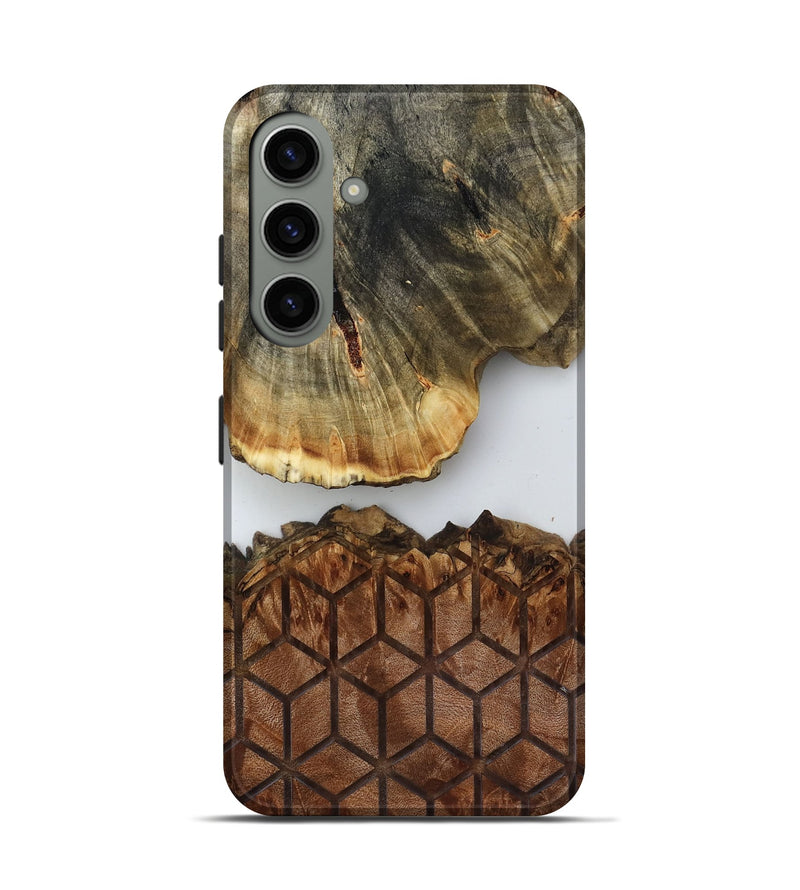 Galaxy S24 Wood Live Edge Phone Case - Rodolfo (Clear, 819085)