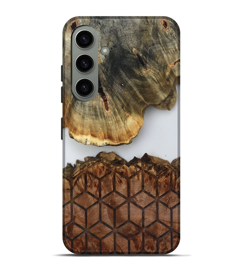 Galaxy S24 Plus Wood Live Edge Phone Case - Rodolfo (Clear, 819085)