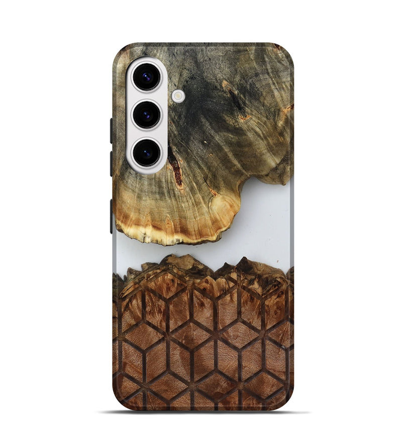 Galaxy S25 Wood Live Edge Phone Case - Rodolfo (Clear, 819085)