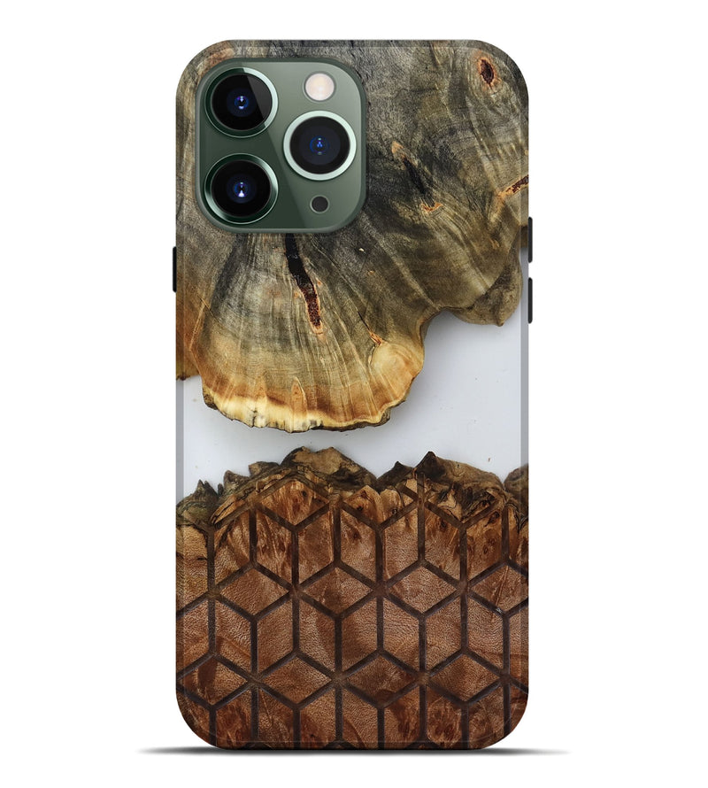 iPhone 13 Pro Max Wood Live Edge Phone Case - Rodolfo (Clear, 819085)