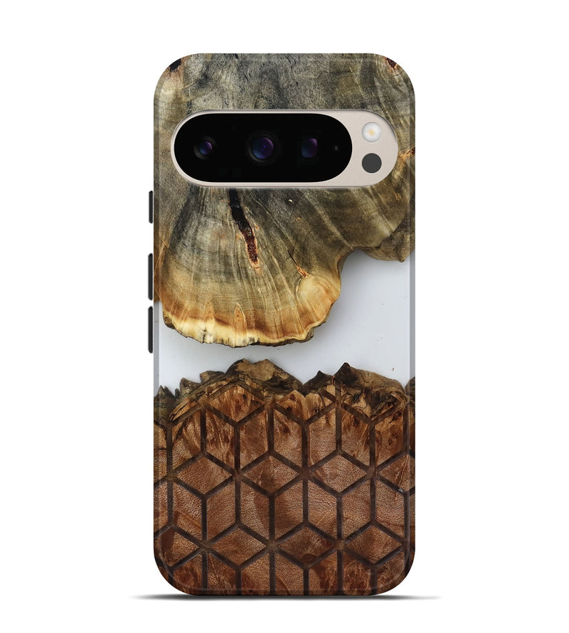 Pixel 10 Pro Wood Live Edge Phone Case - Rodolfo (Clear, 819085)