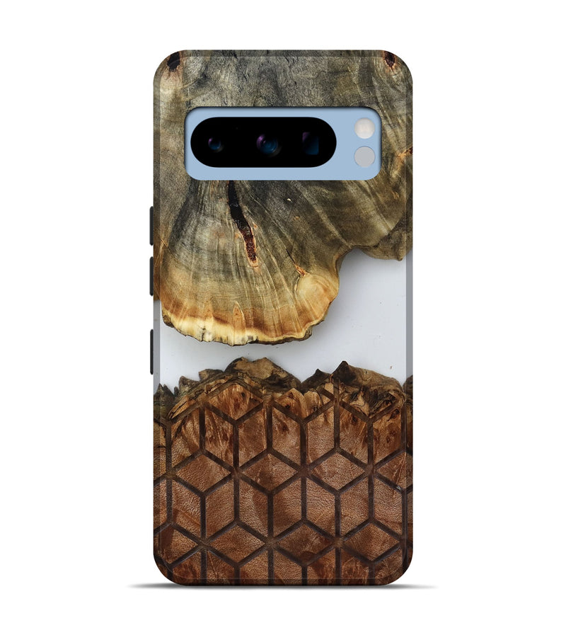 Pixel 8 Pro Wood Live Edge Phone Case - Rodolfo (Clear, 819085)
