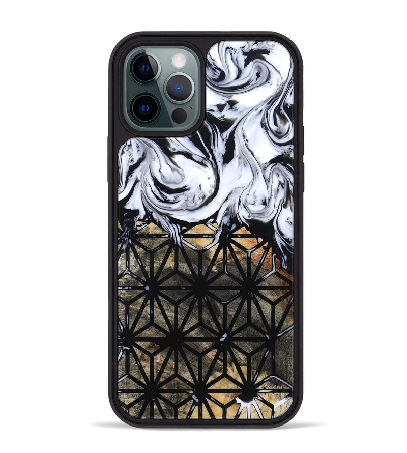 iPhone 12 Pro Max Wood Phone Case - Emmett (Pattern, 819092)