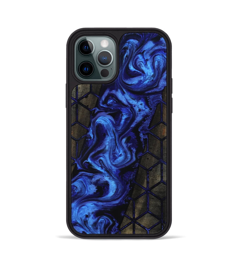 iPhone 12 Pro Wood Phone Case - Dell (Pattern, 819093)