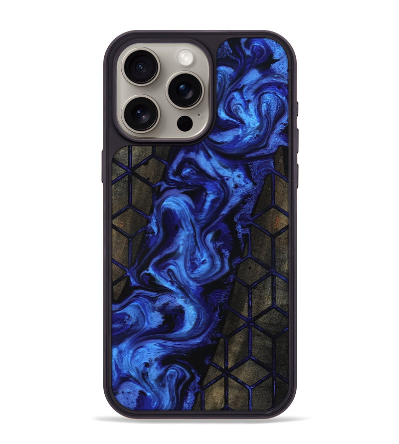 iPhone 15 Pro Max Wood Phone Case - Dell (Pattern, 819093)