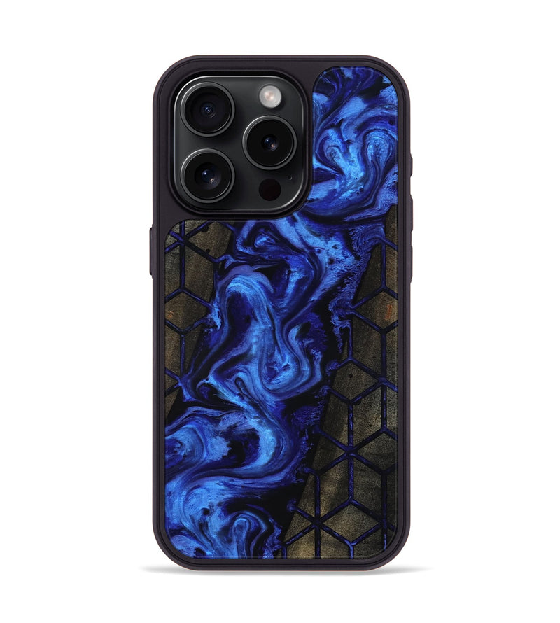 iPhone 15 Pro Wood Phone Case - Dell (Pattern, 819093)