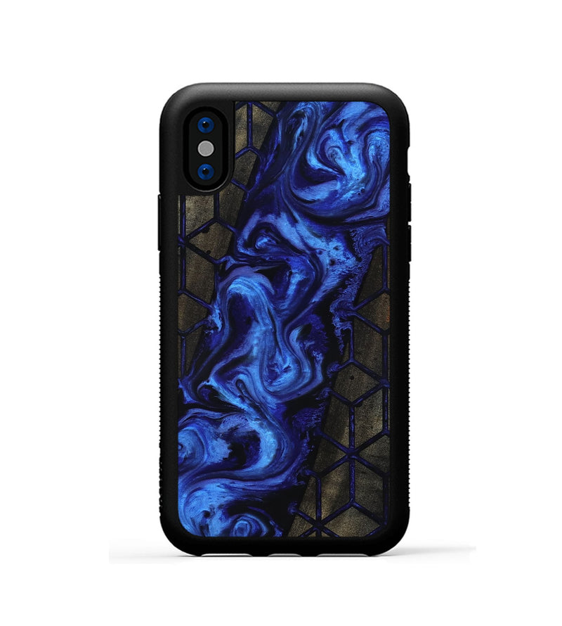 iPhone Xs Wood Phone Case - Dell (Pattern, 819093)