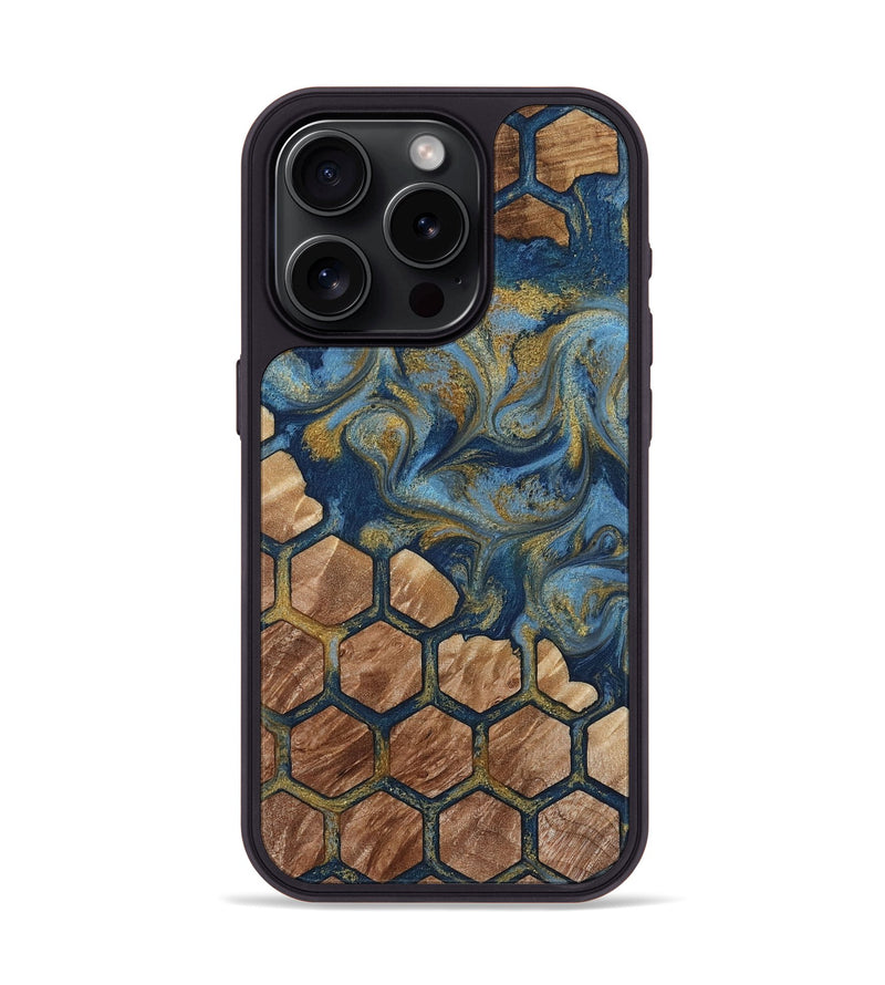 iPhone 15 Pro Wood Phone Case - Ryne (Pattern, 819094)