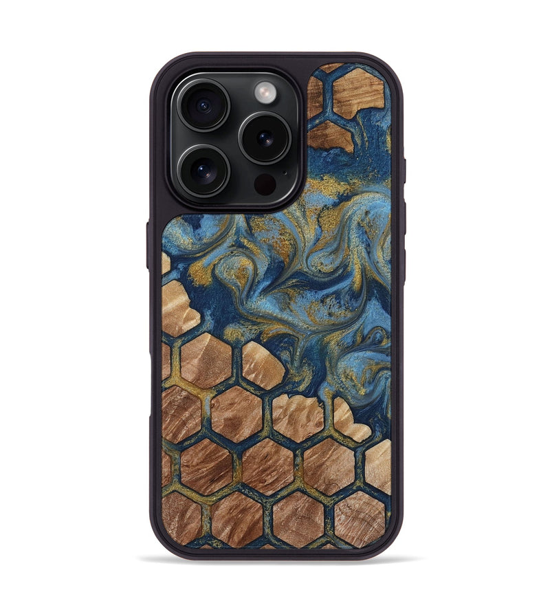 iPhone 16 Pro Wood Phone Case - Ryne (Pattern, 819094)