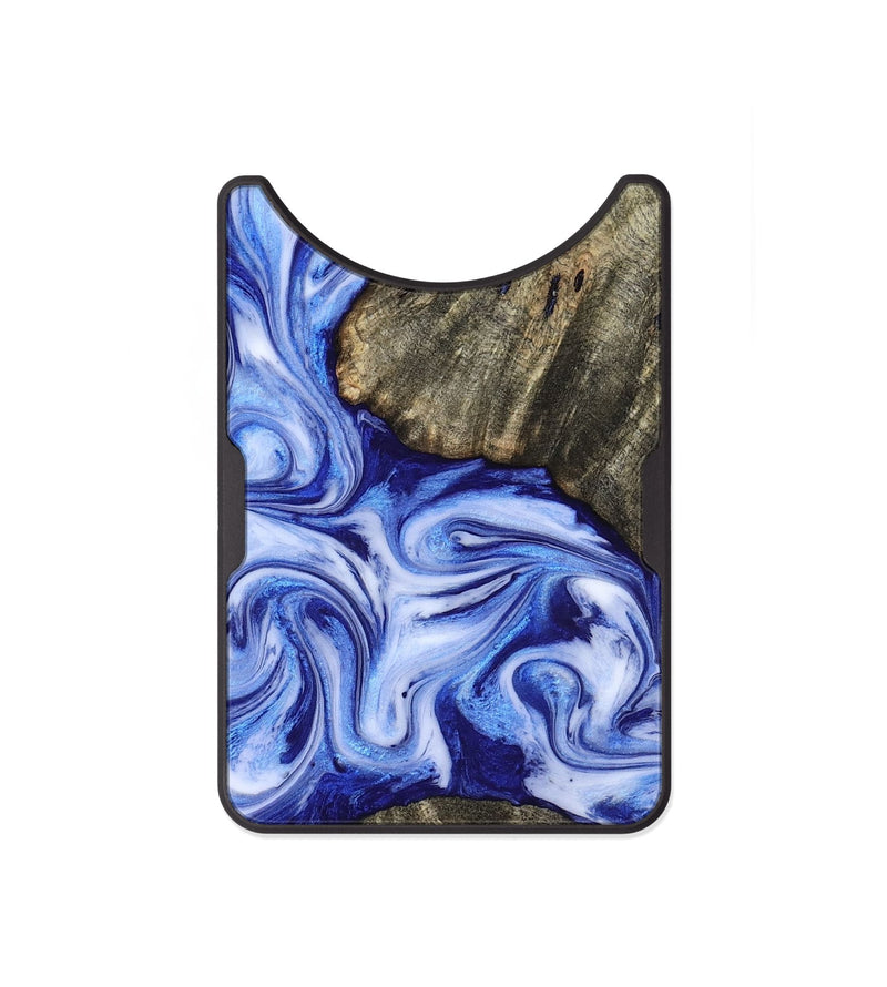 Alloy Wood Wallet - Castiel (Blue, 819096)