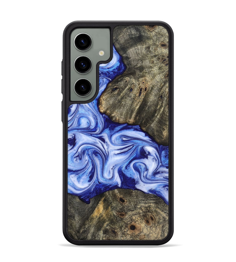 Galaxy S24 Plus Wood Phone Case - Castiel (Blue, 819096)