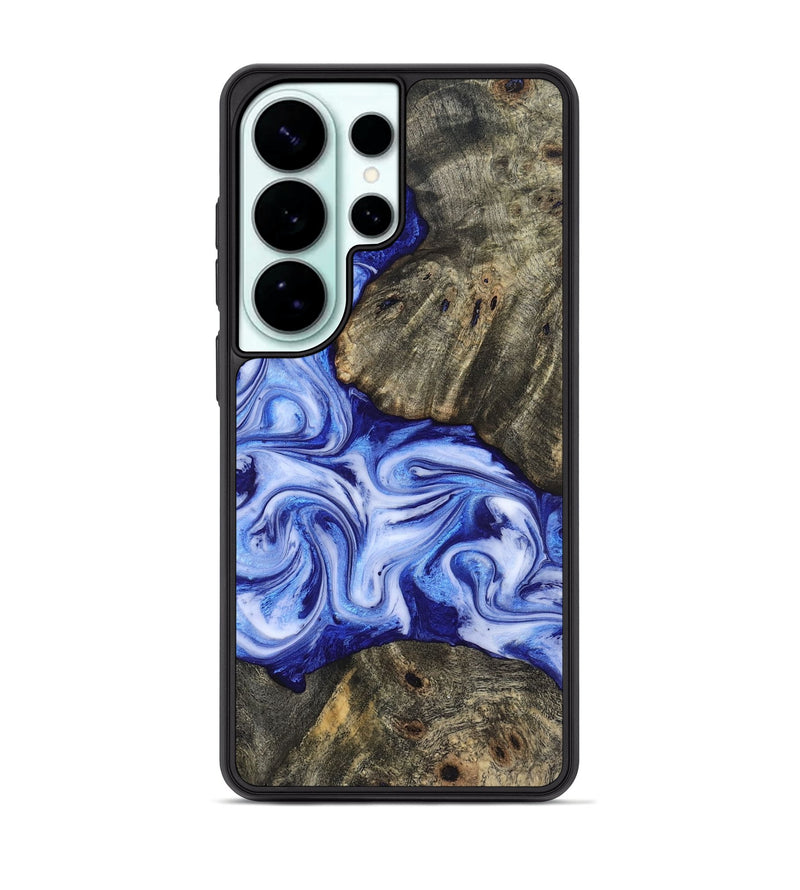 Galaxy S26 Ultra Wood Phone Case - Castiel (Blue, 819096)