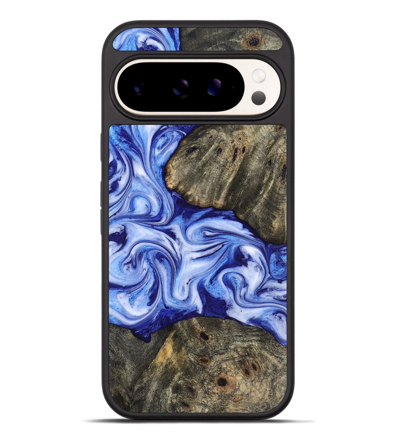 Pixel 9 Pro XL Wood Phone Case - Castiel (Blue, 819096)