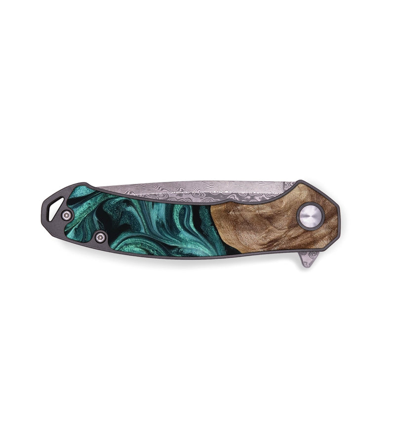 EDC Wood Pocket Knife - Desirae (Ancient Olive, 819099)