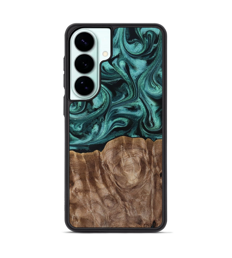 Galaxy S26 Plus Wood Phone Case - Desirae (Ancient Olive, 819099)