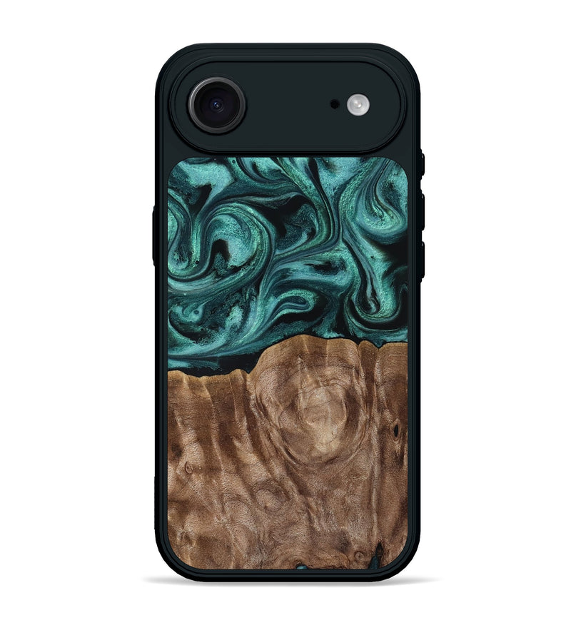 iPhone 17 Air Wood Phone Case - Desirae (Ancient Olive, 819099)