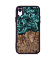 iPhone Xr Wood Phone Case - Desirae (Ancient Olive, 819099)