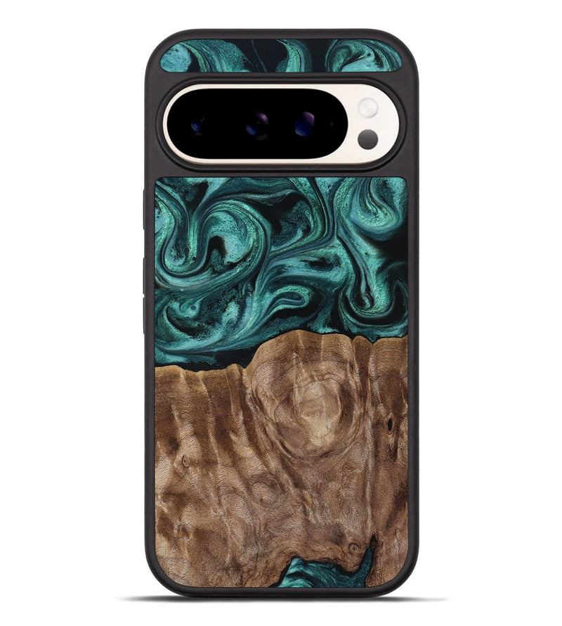 Pixel 9 Pro XL Wood Phone Case - Desirae (Ancient Olive, 819099)