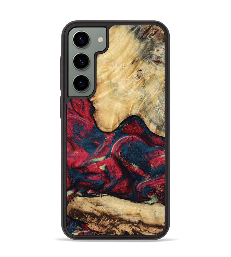 Galaxy S23 Plus Wood Phone Case - Philip (Red, 819103)