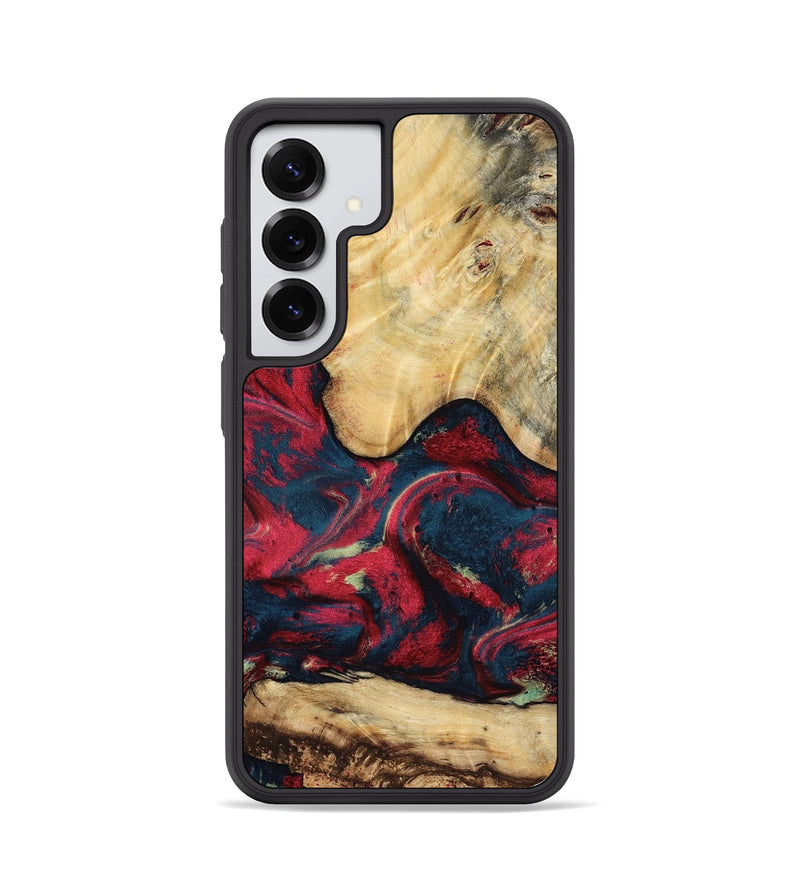 Galaxy S25 Wood Phone Case - Philip (Red, 819103)
