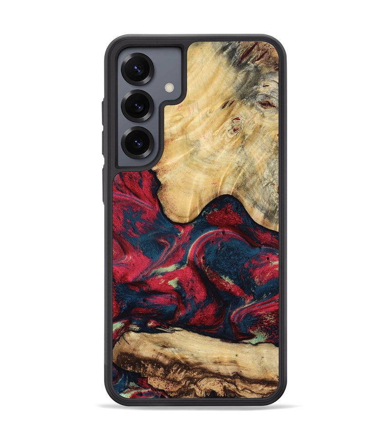 Galaxy S25 Plus Wood Phone Case - Philip (Red, 819103)