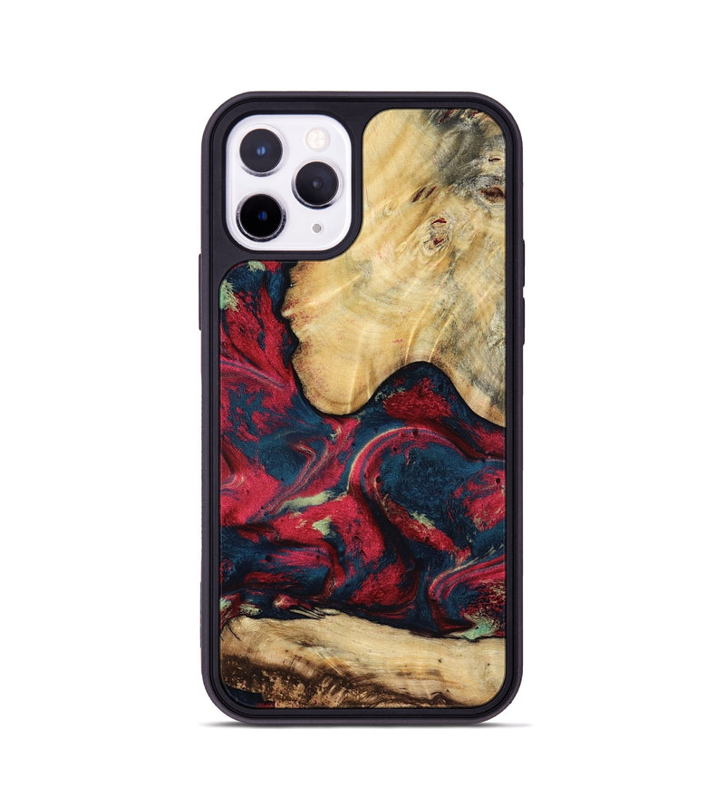 iPhone 11 Pro Wood Phone Case - Philip (Red, 819103)