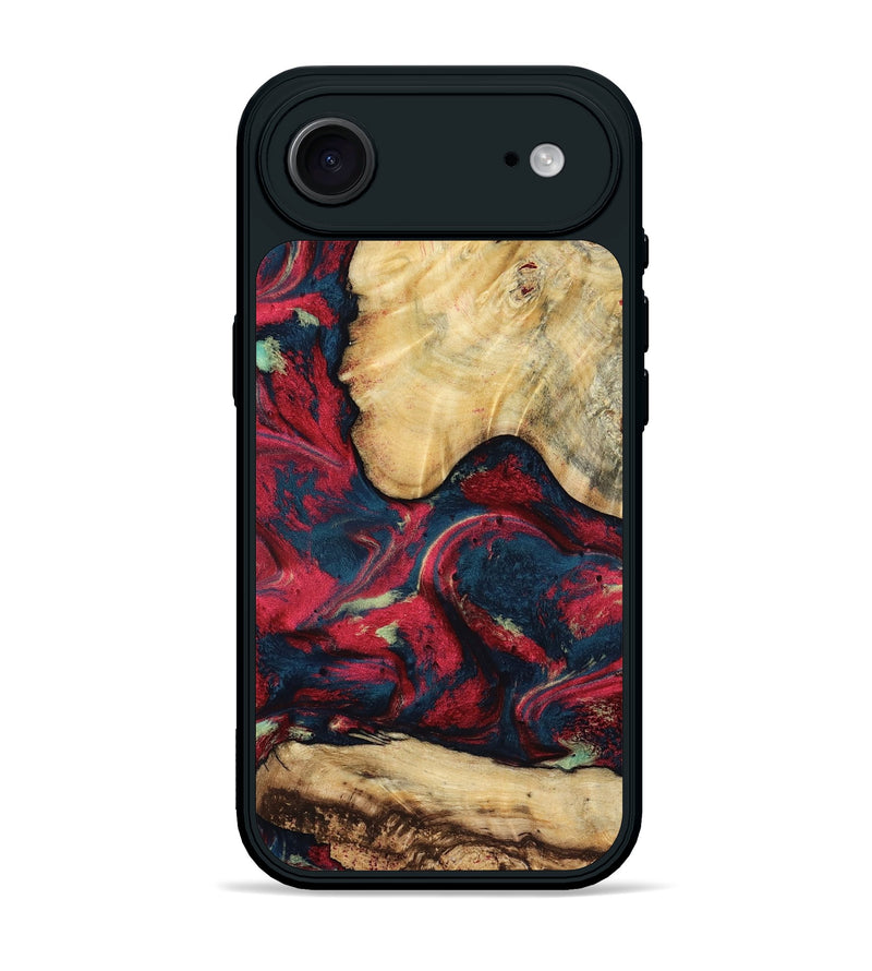 iPhone 17 Air Wood Phone Case - Philip (Red, 819103)