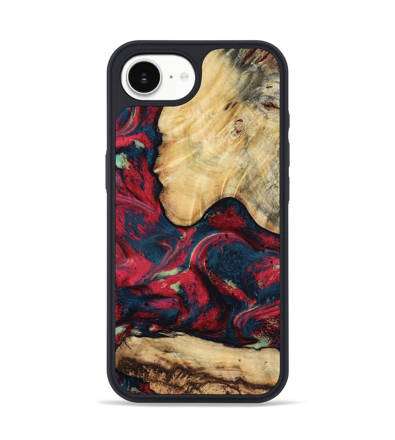 iPhone 17e Wood Phone Case - Philip (Red, 819103)