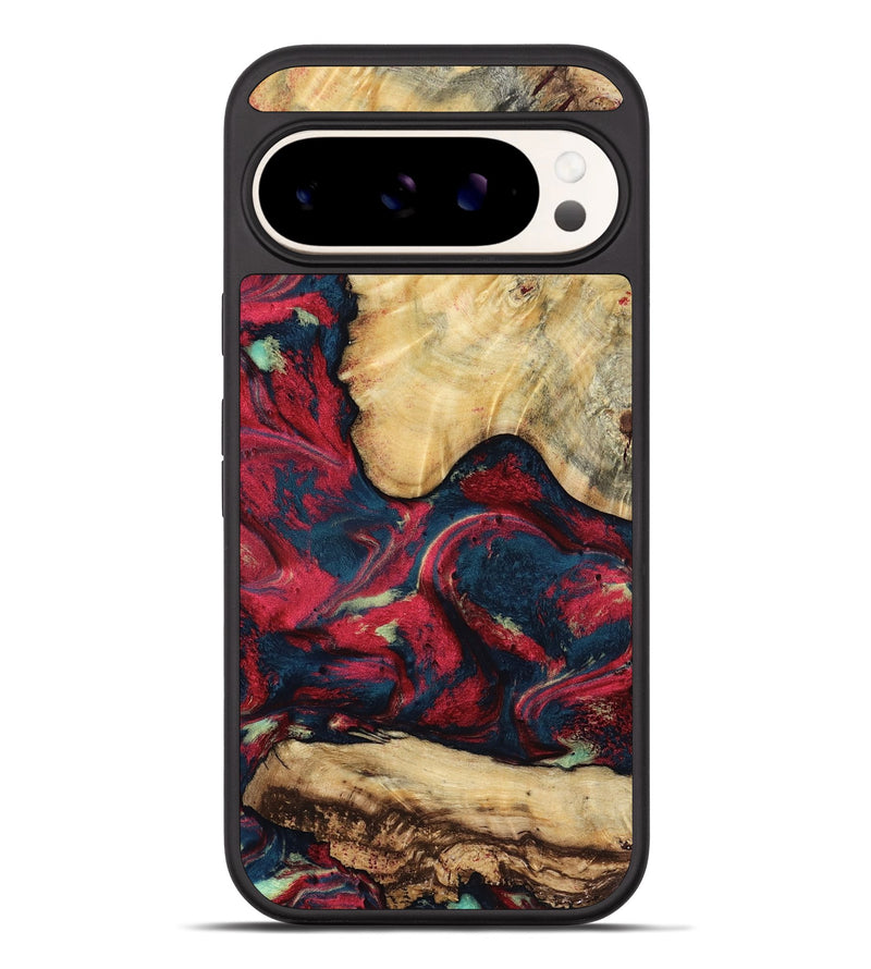 Pixel 10 Pro XL Wood Phone Case - Philip (Red, 819103)