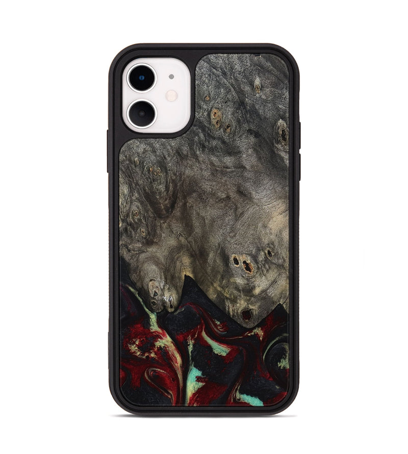iPhone 11 Wood Phone Case - Payten (Red, 819104)