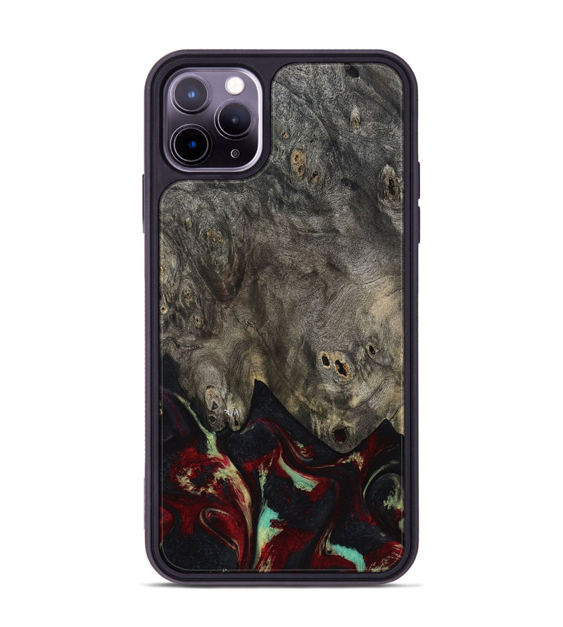 iPhone 11 Pro Max Wood Phone Case - Payten (Red, 819104)